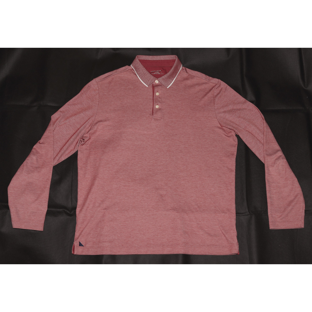 UNTUCKit‎ Men's Long Sleeve Polo Shirt Size Large
